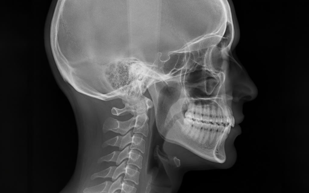 Telerradiografía Lateral de Cráneo con Trazado